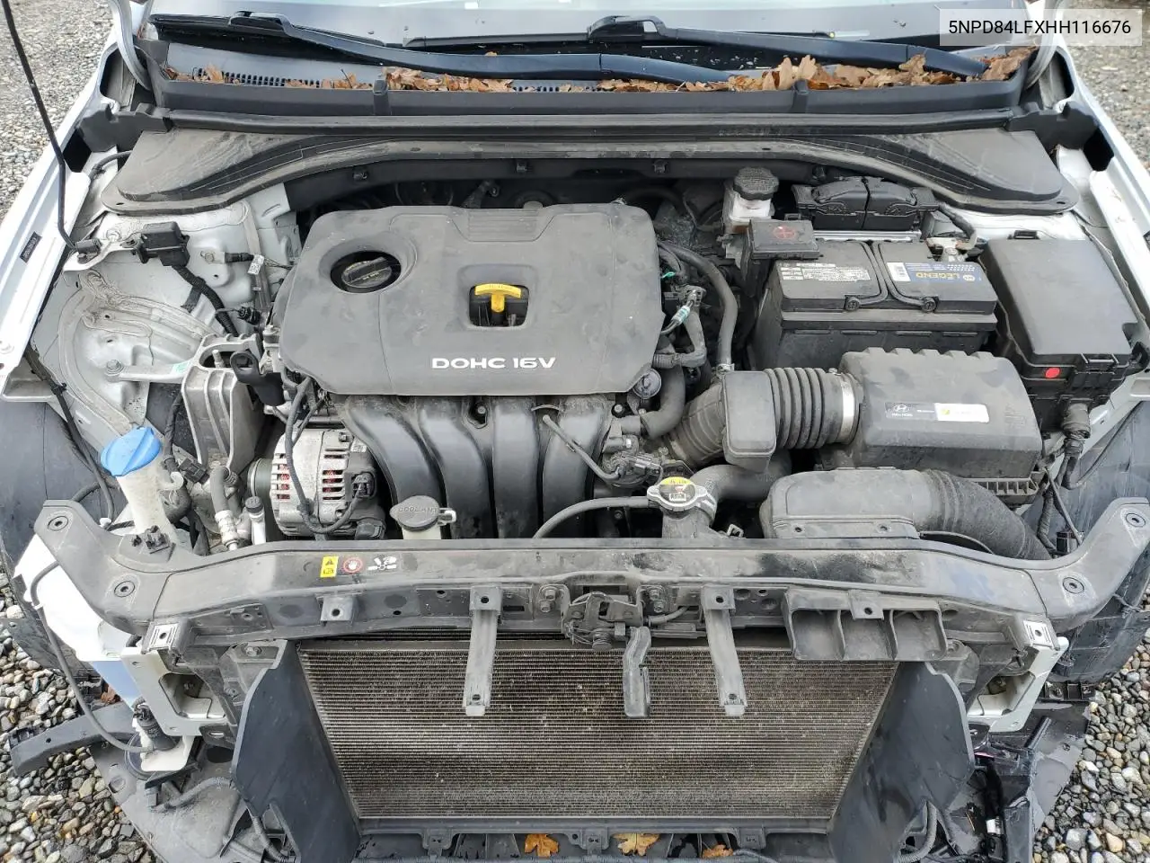 5NPD84LFXHH116676 2017 Hyundai Elantra Se