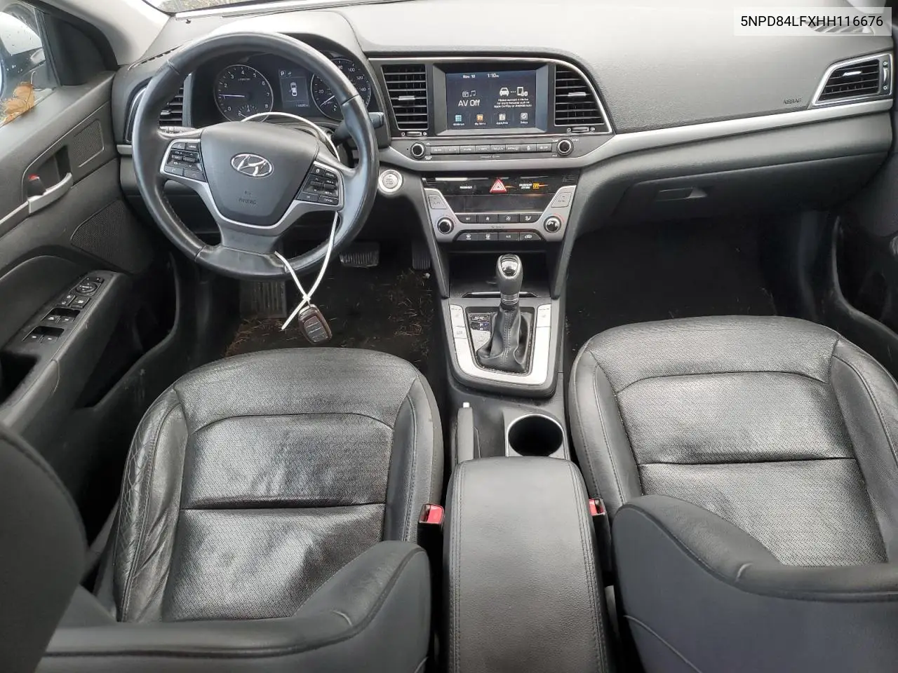 5NPD84LFXHH116676 2017 Hyundai Elantra Se