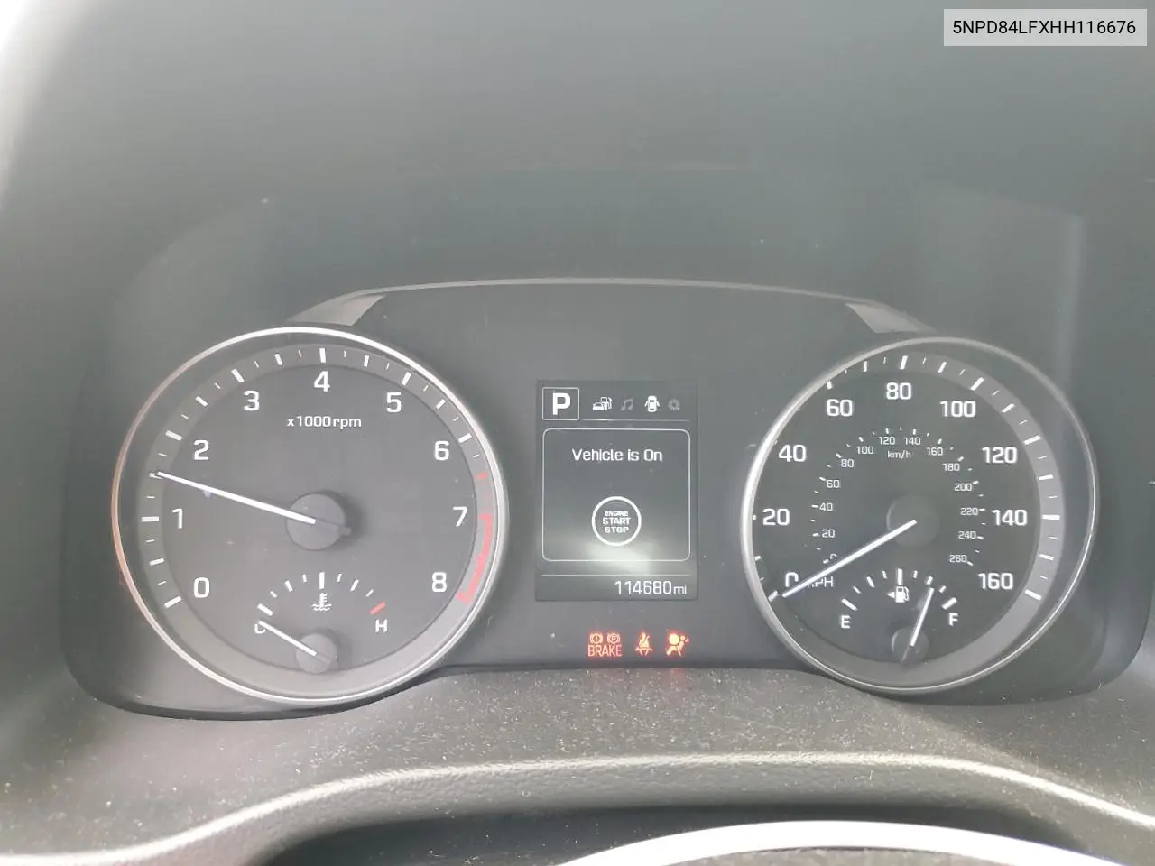 5NPD84LFXHH116676 2017 Hyundai Elantra Se