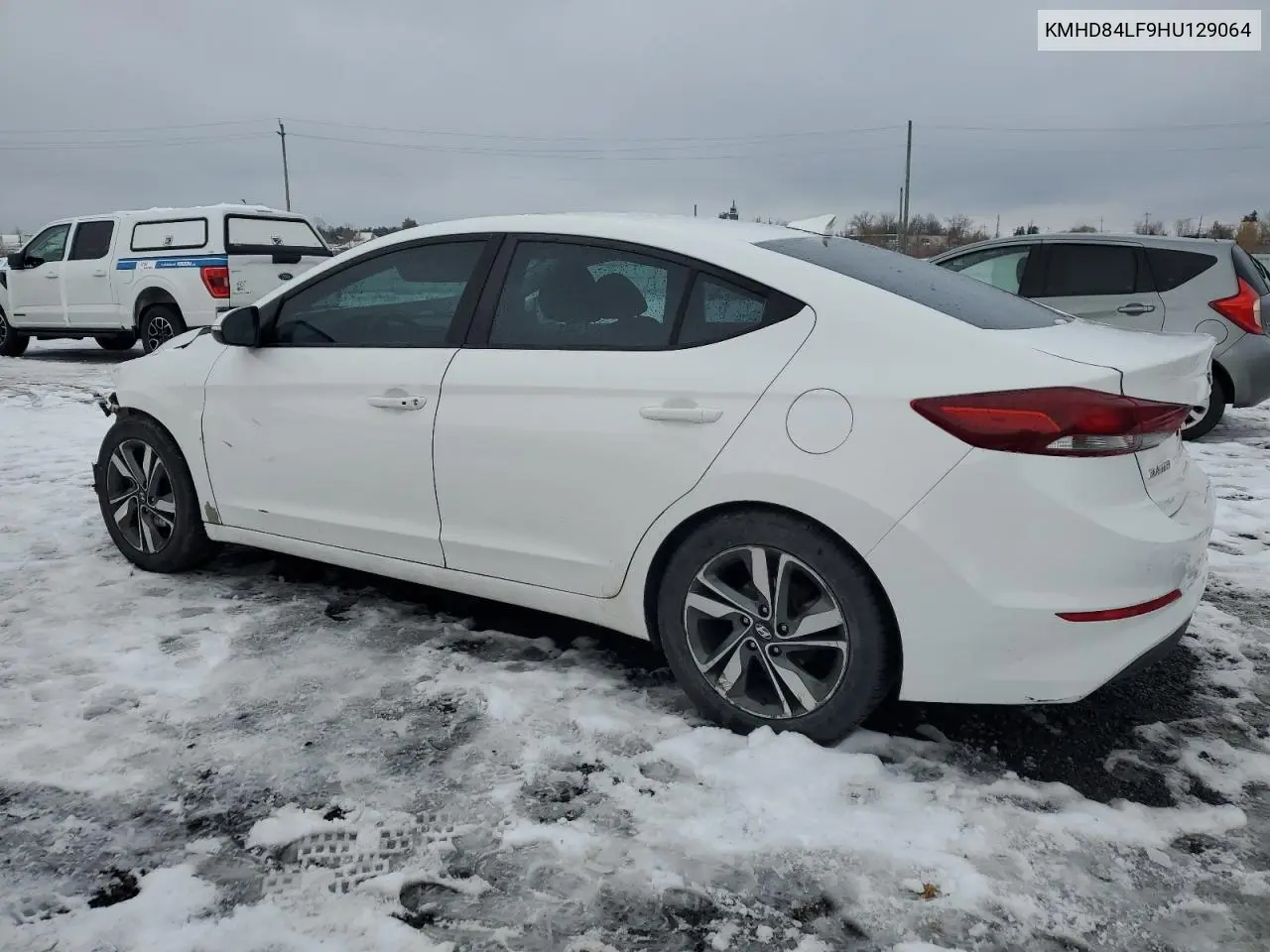 KMHD84LF9HU129064 2017 Hyundai Elantra Se