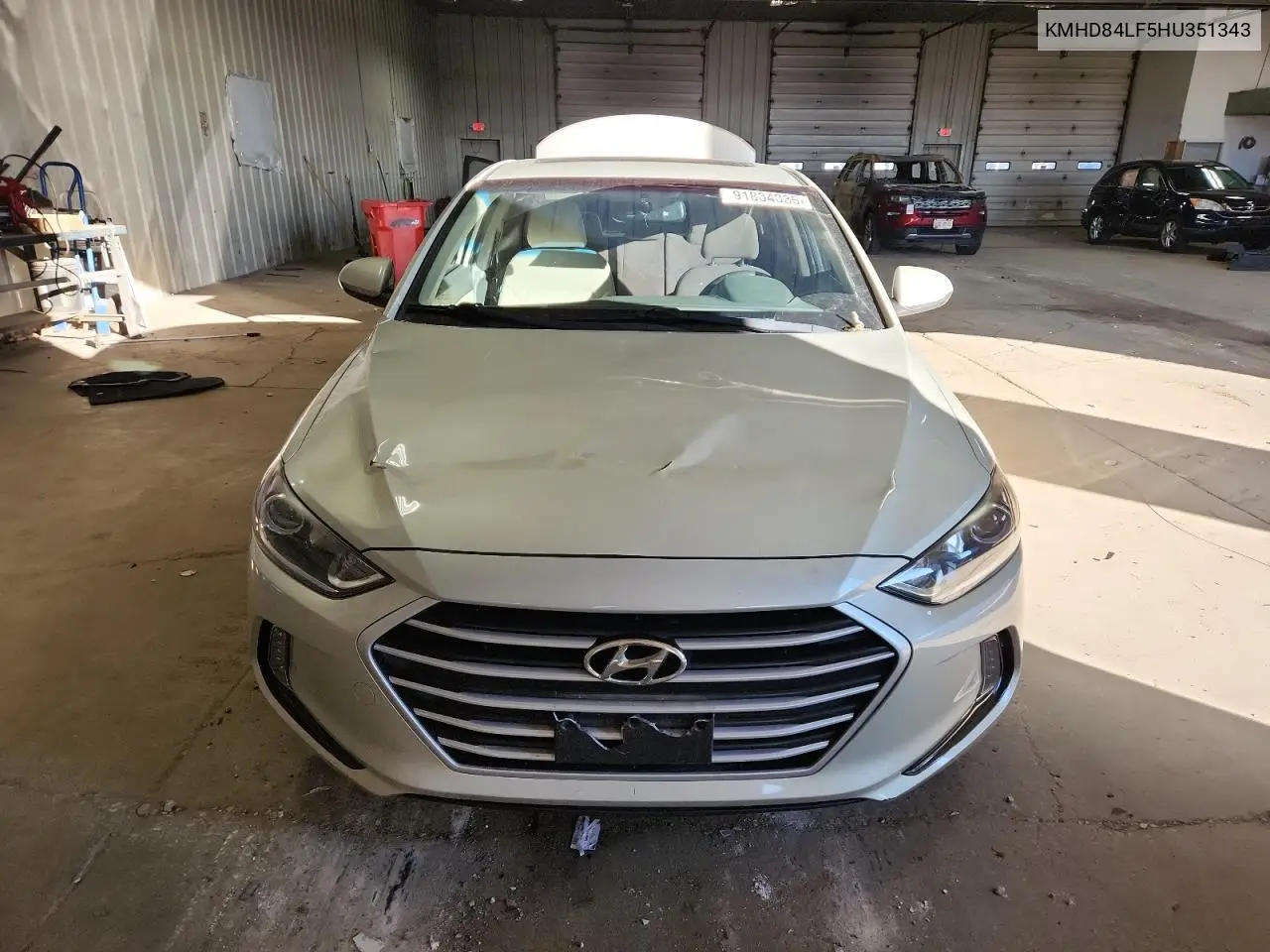 KMHD84LF5HU351343 2017 Hyundai Elantra Se