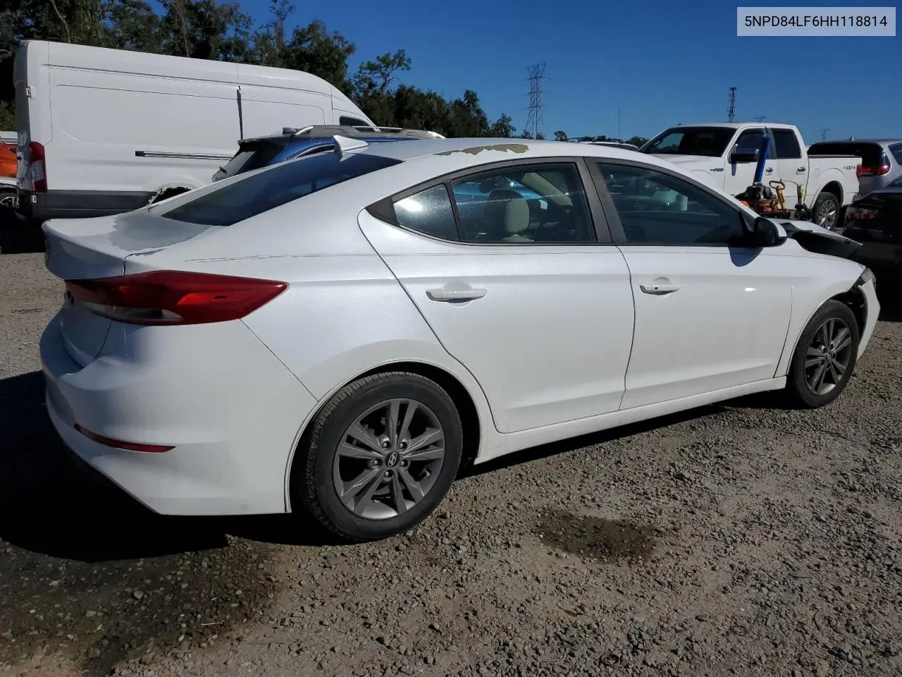5NPD84LF6HH118814 2017 Hyundai Elantra Se