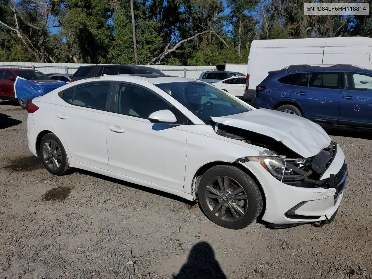 5NPD84LF6HH118814 2017 Hyundai Elantra Se