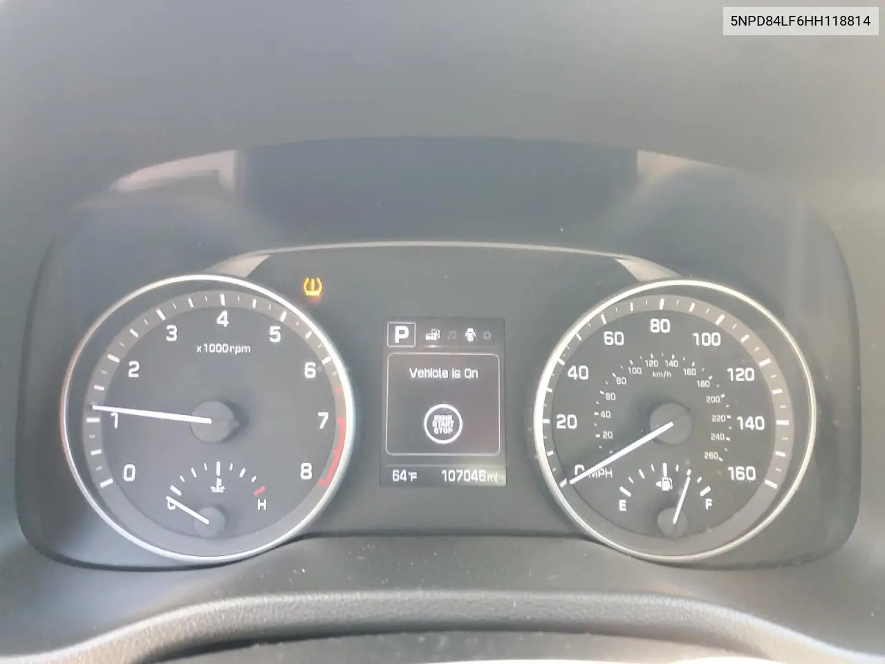 5NPD84LF6HH118814 2017 Hyundai Elantra Se