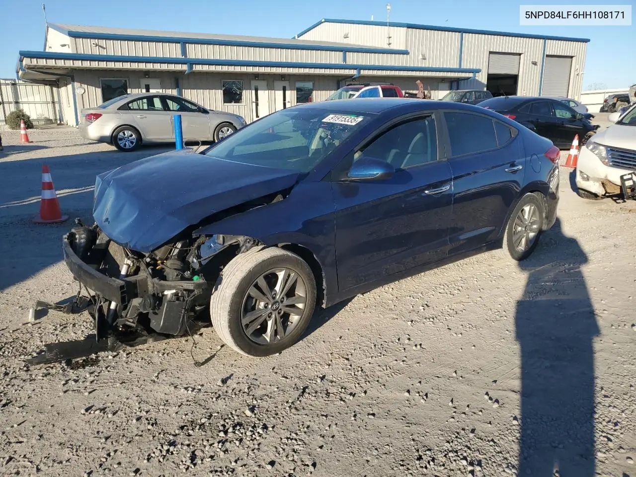5NPD84LF6HH108171 2017 Hyundai Elantra Se