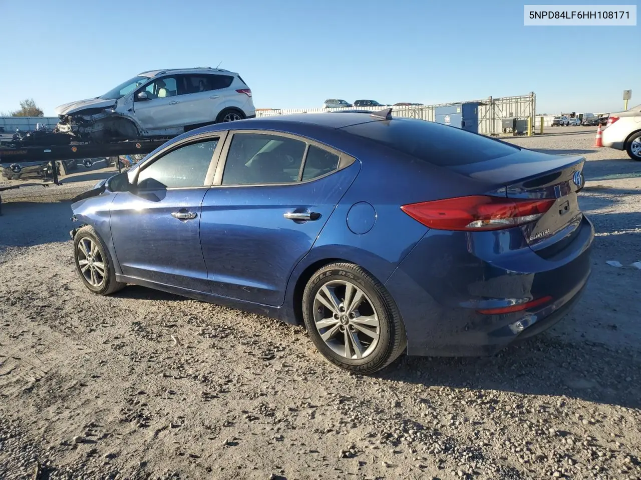 5NPD84LF6HH108171 2017 Hyundai Elantra Se