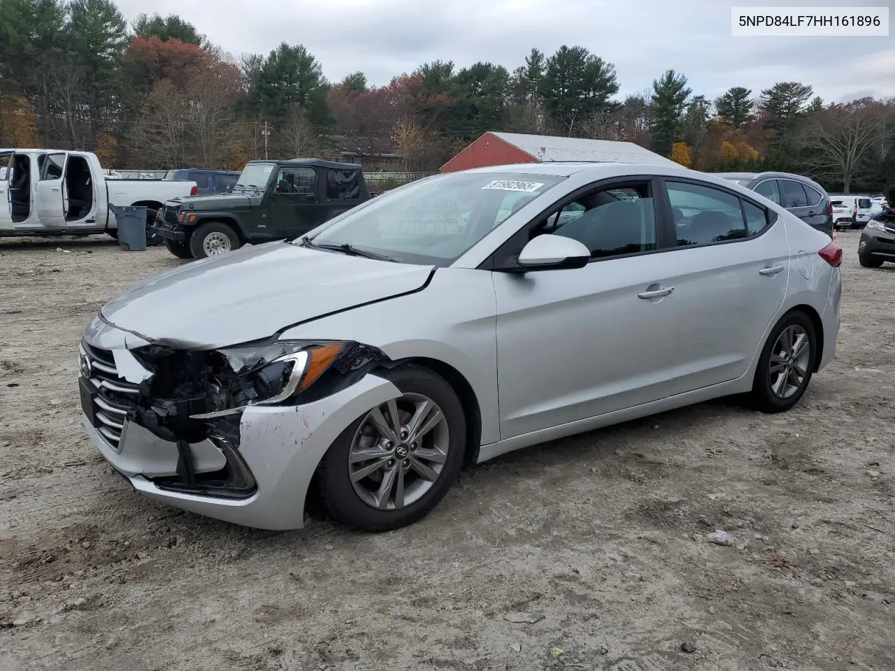 5NPD84LF7HH161896 2017 Hyundai Elantra Se