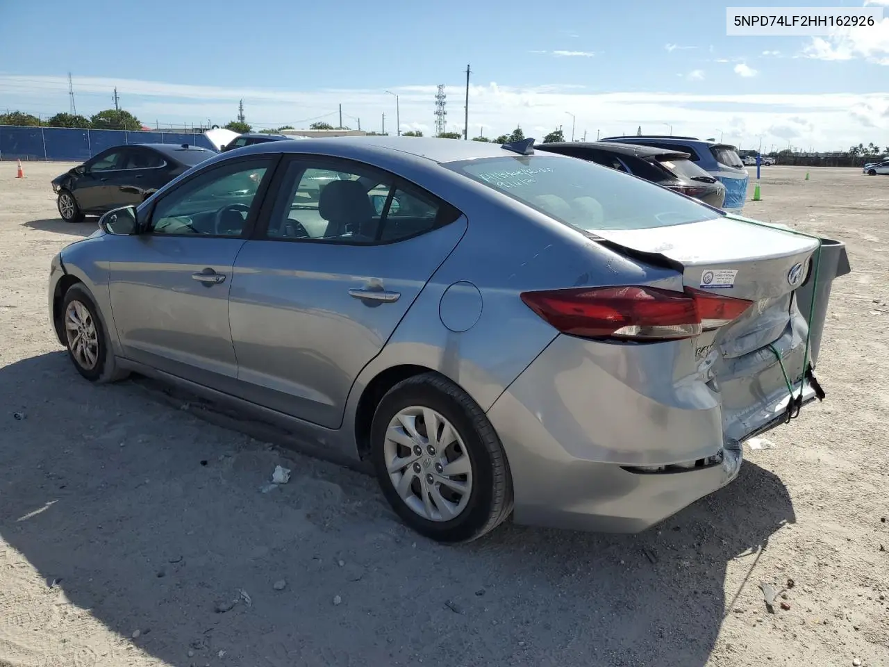 5NPD74LF2HH162926 2017 Hyundai Elantra Se