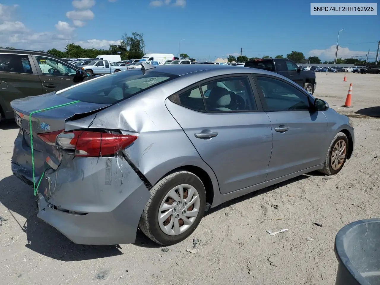 5NPD74LF2HH162926 2017 Hyundai Elantra Se