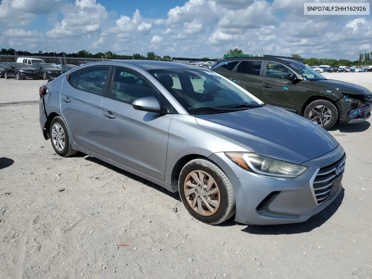 5NPD74LF2HH162926 2017 Hyundai Elantra Se