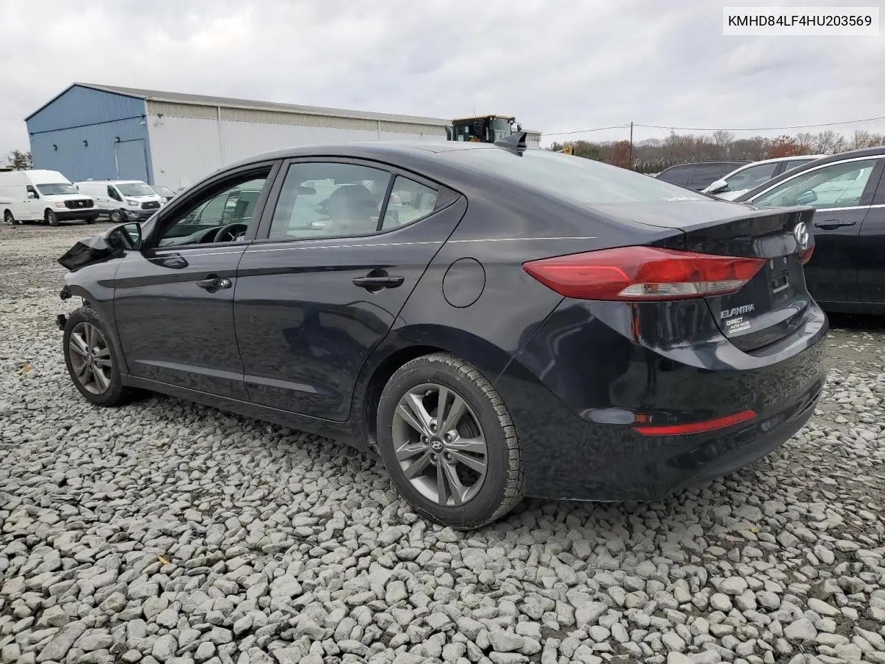 KMHD84LF4HU203569 2017 Hyundai Elantra Se