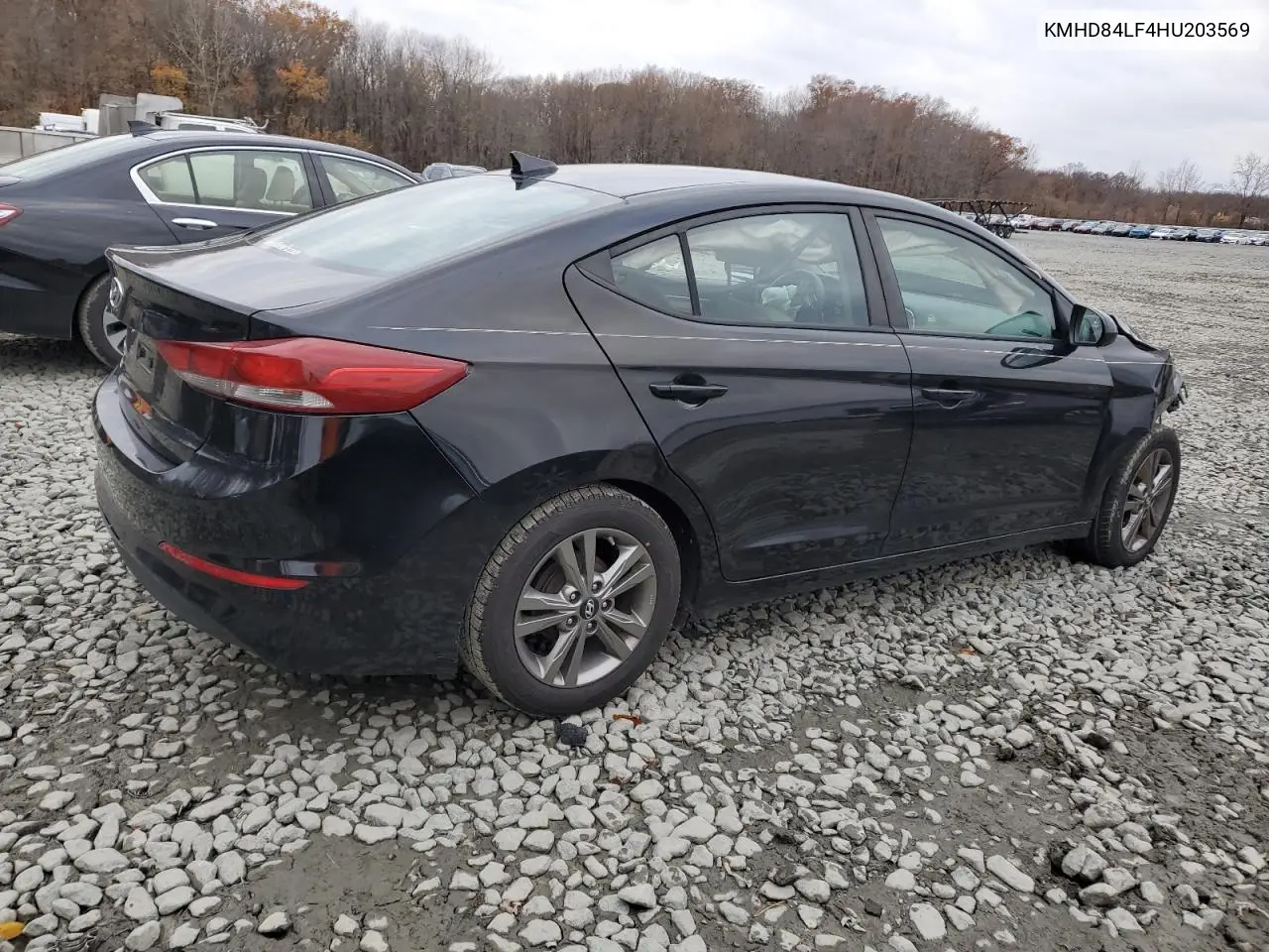 KMHD84LF4HU203569 2017 Hyundai Elantra Se