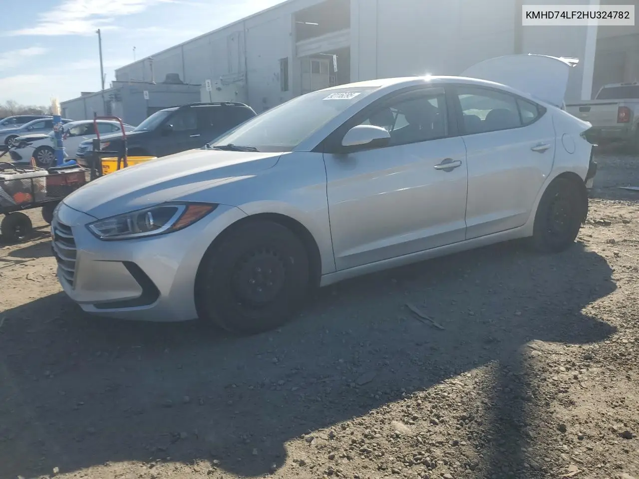 KMHD74LF2HU324782 2017 Hyundai Elantra Se