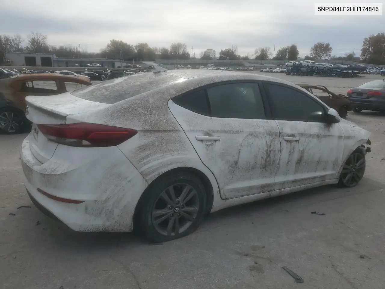 5NPD84LF2HH174846 2017 Hyundai Elantra Se