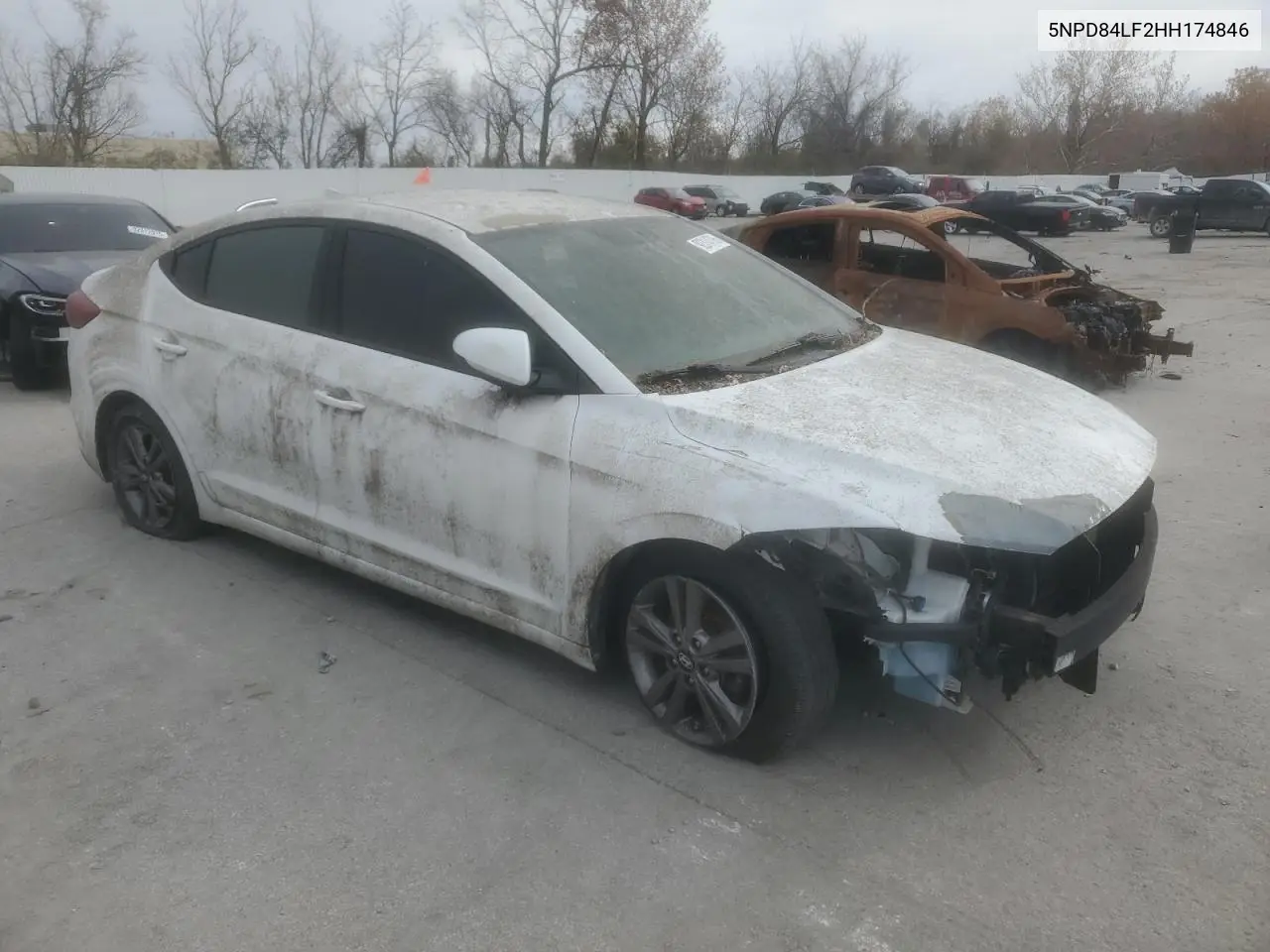 5NPD84LF2HH174846 2017 Hyundai Elantra Se
