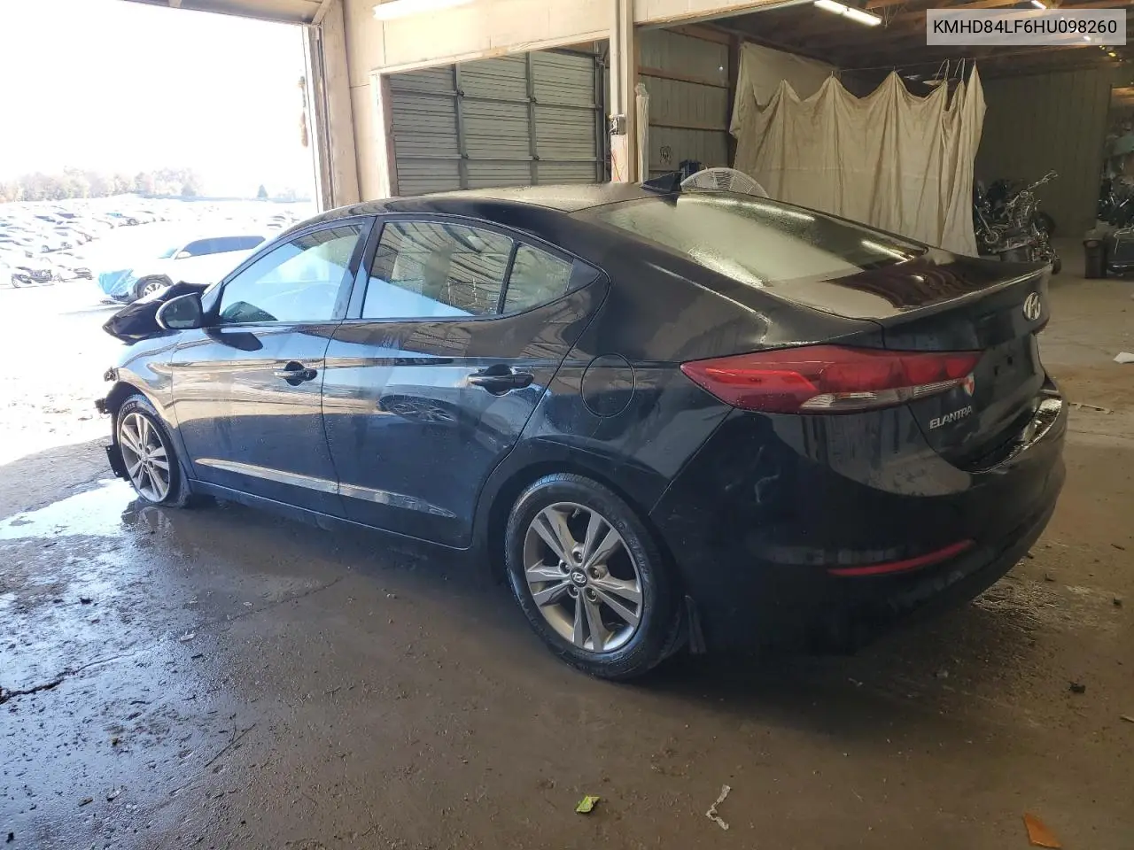 KMHD84LF6HU098260 2017 Hyundai Elantra Se