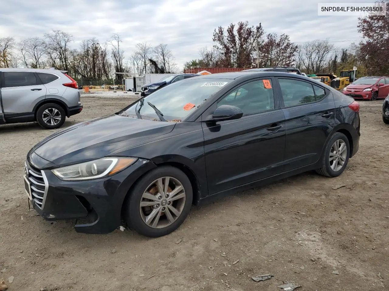 5NPD84LF5HH058508 2017 Hyundai Elantra Se