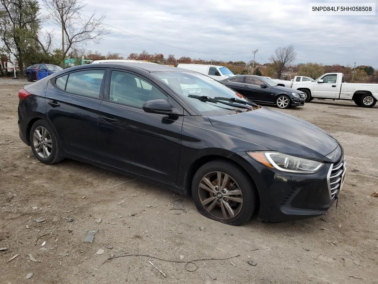 5NPD84LF5HH058508 2017 Hyundai Elantra Se