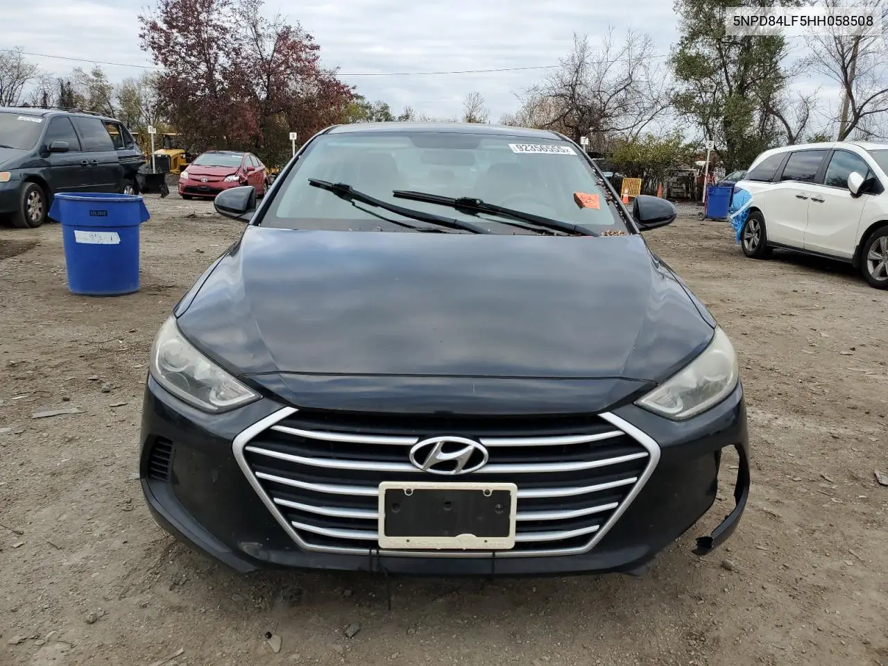 5NPD84LF5HH058508 2017 Hyundai Elantra Se