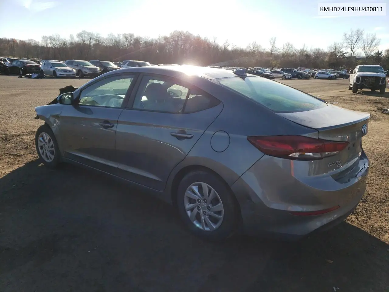KMHD74LF9HU430811 2017 Hyundai Elantra Se