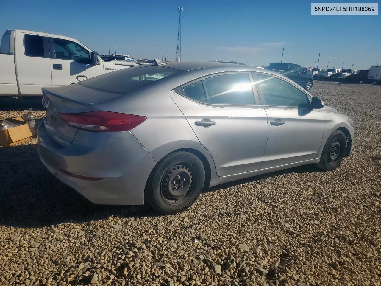 5NPD74LF5HH188369 2017 Hyundai Elantra Se