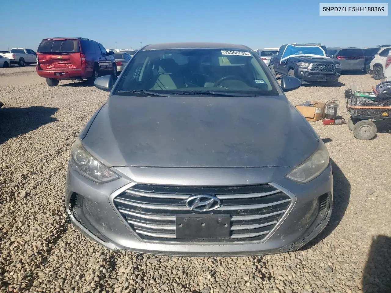 5NPD74LF5HH188369 2017 Hyundai Elantra Se