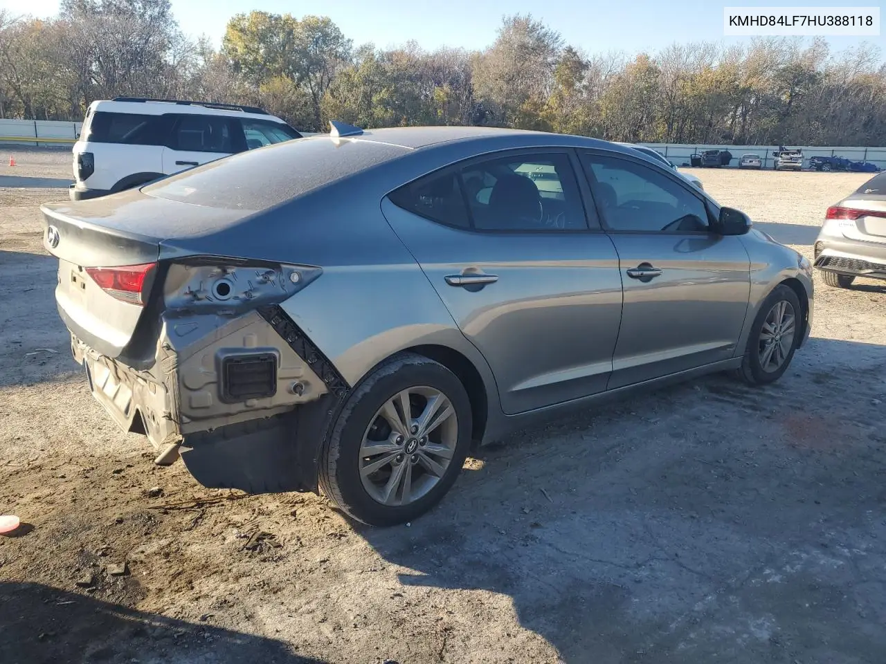 KMHD84LF7HU388118 2017 Hyundai Elantra Se