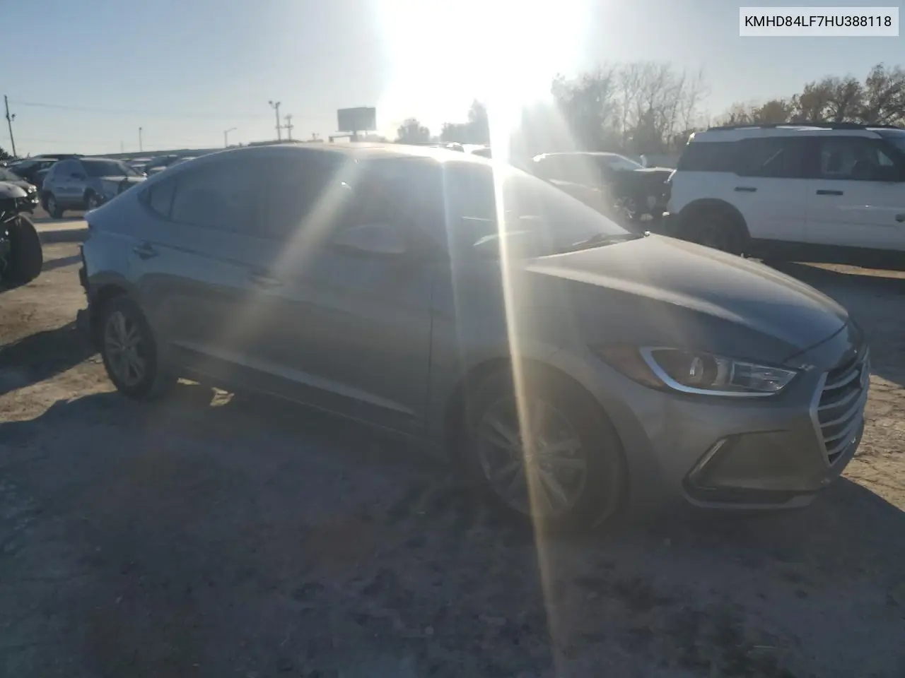 KMHD84LF7HU388118 2017 Hyundai Elantra Se