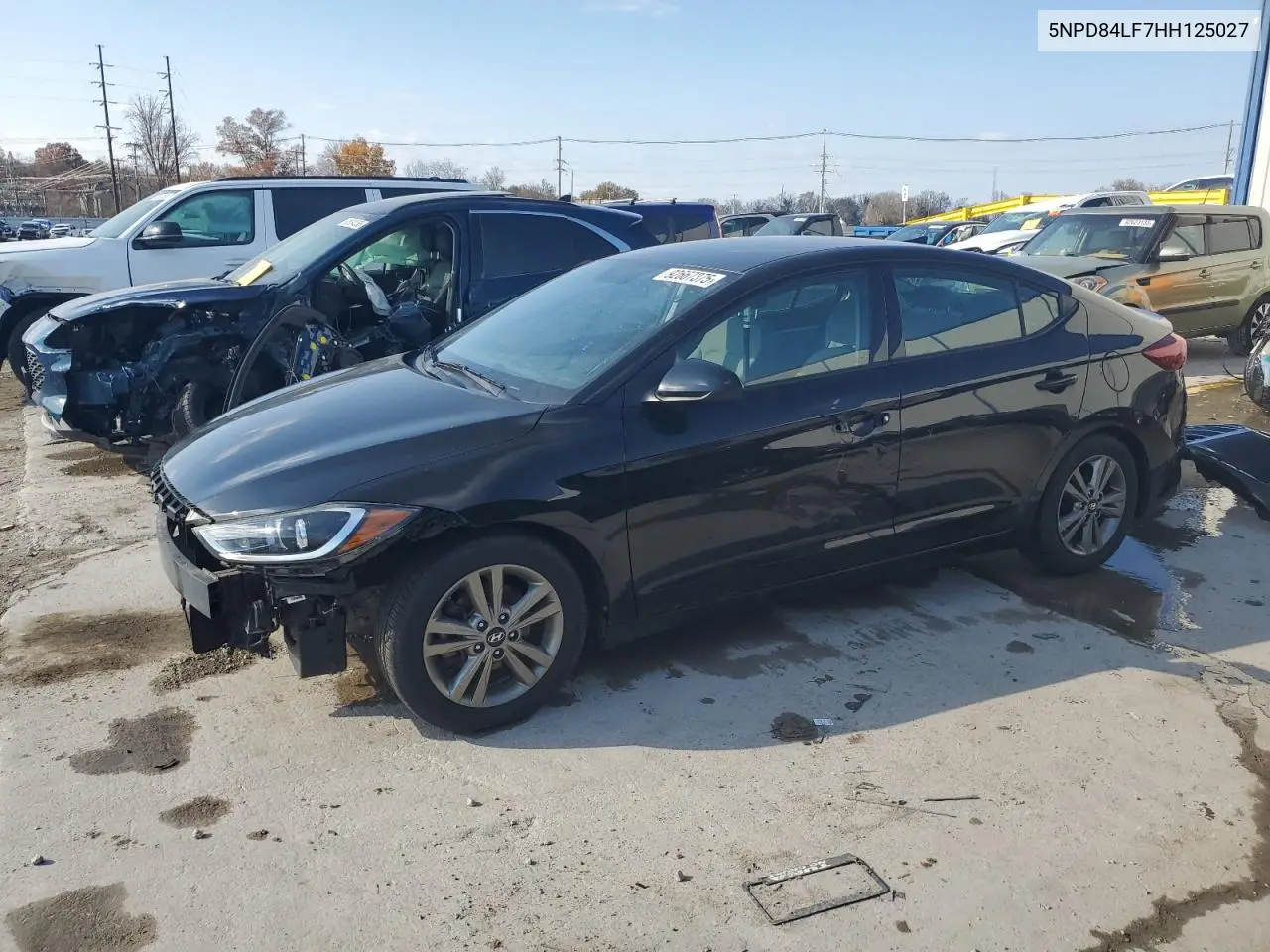 5NPD84LF7HH125027 2017 Hyundai Elantra Se