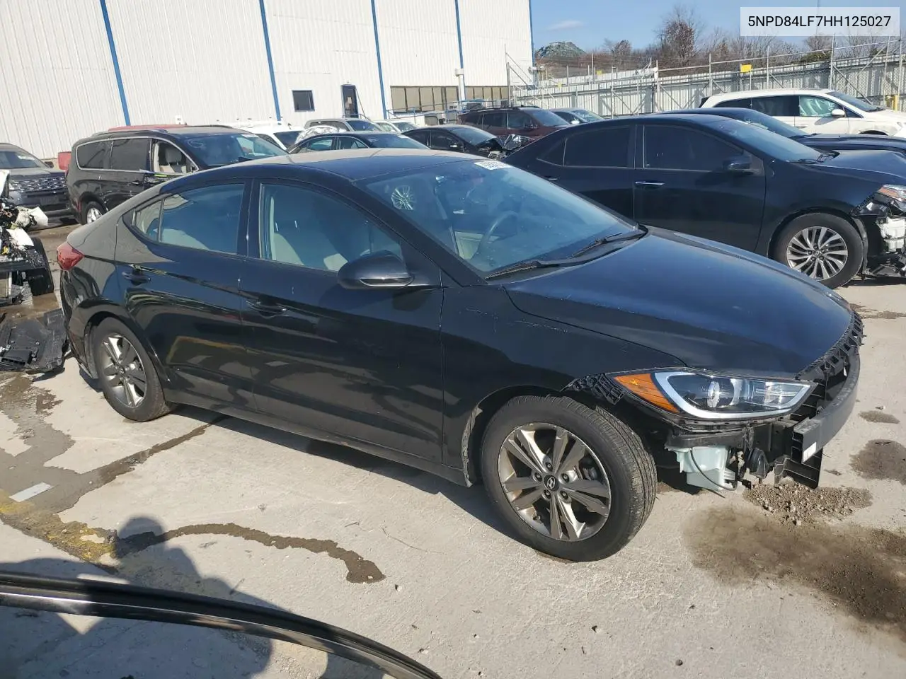 5NPD84LF7HH125027 2017 Hyundai Elantra Se