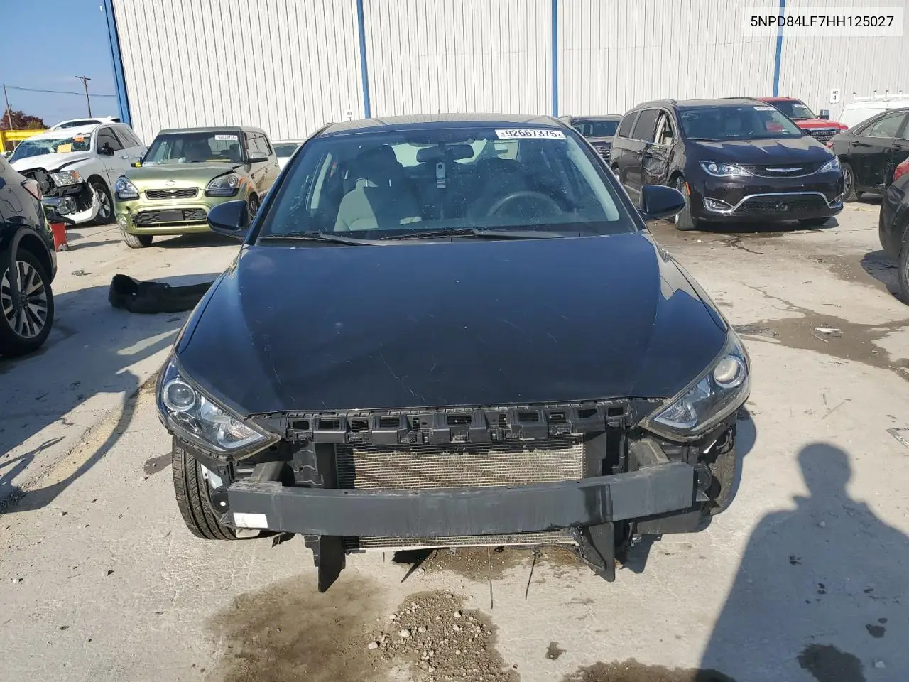 5NPD84LF7HH125027 2017 Hyundai Elantra Se