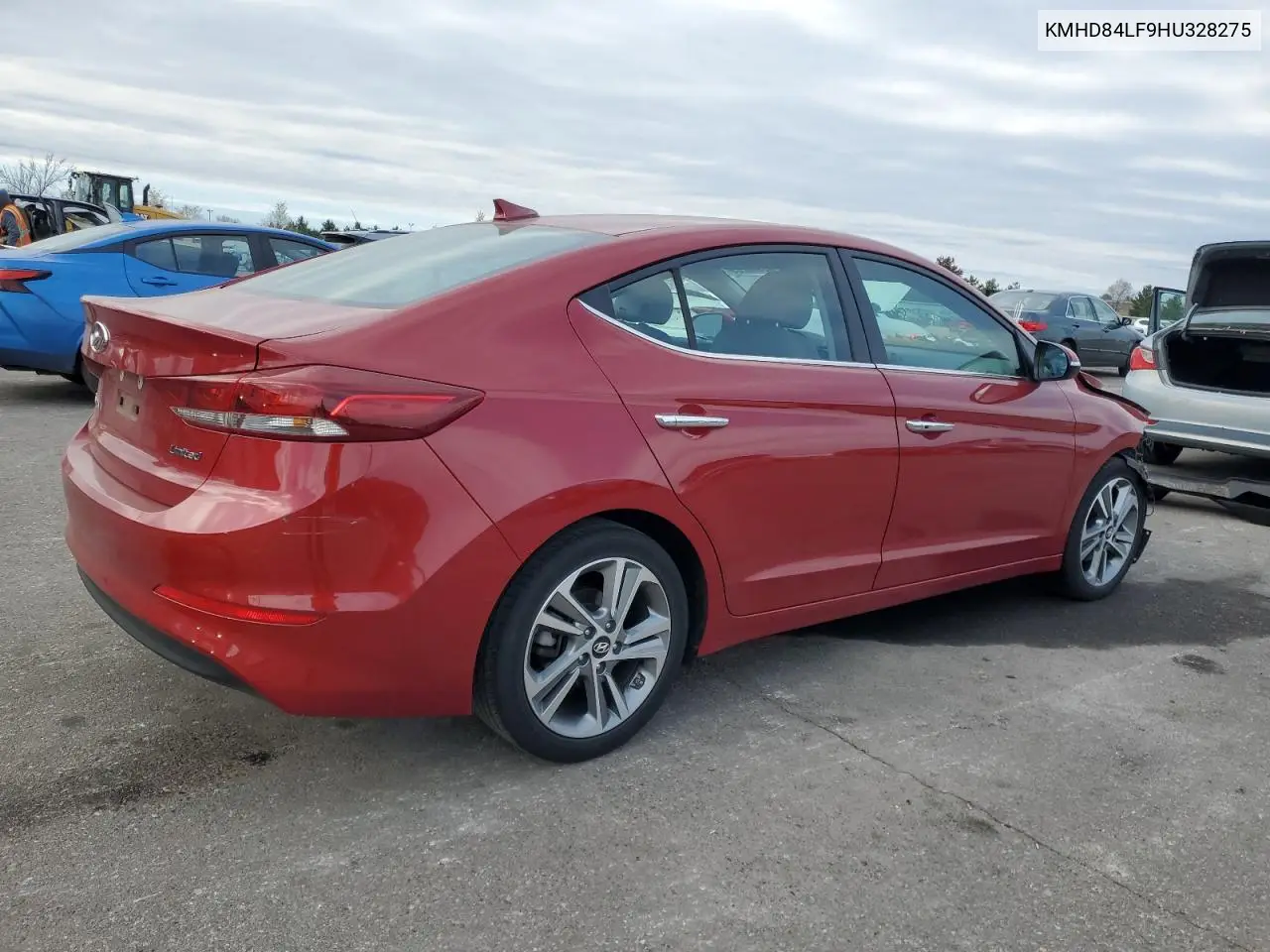 KMHD84LF9HU328275 2017 Hyundai Elantra Se