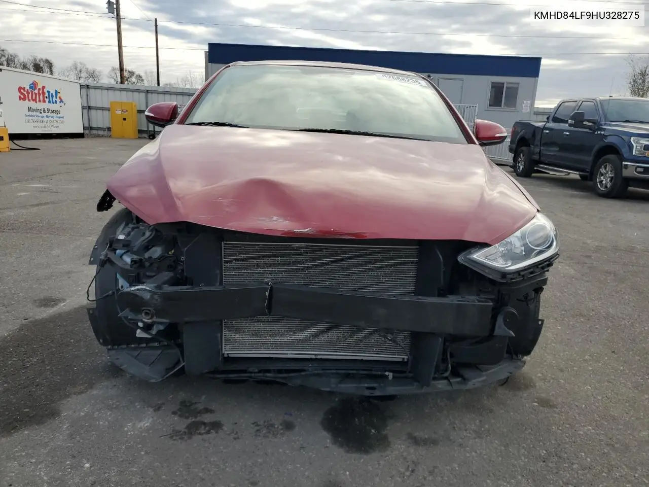 KMHD84LF9HU328275 2017 Hyundai Elantra Se