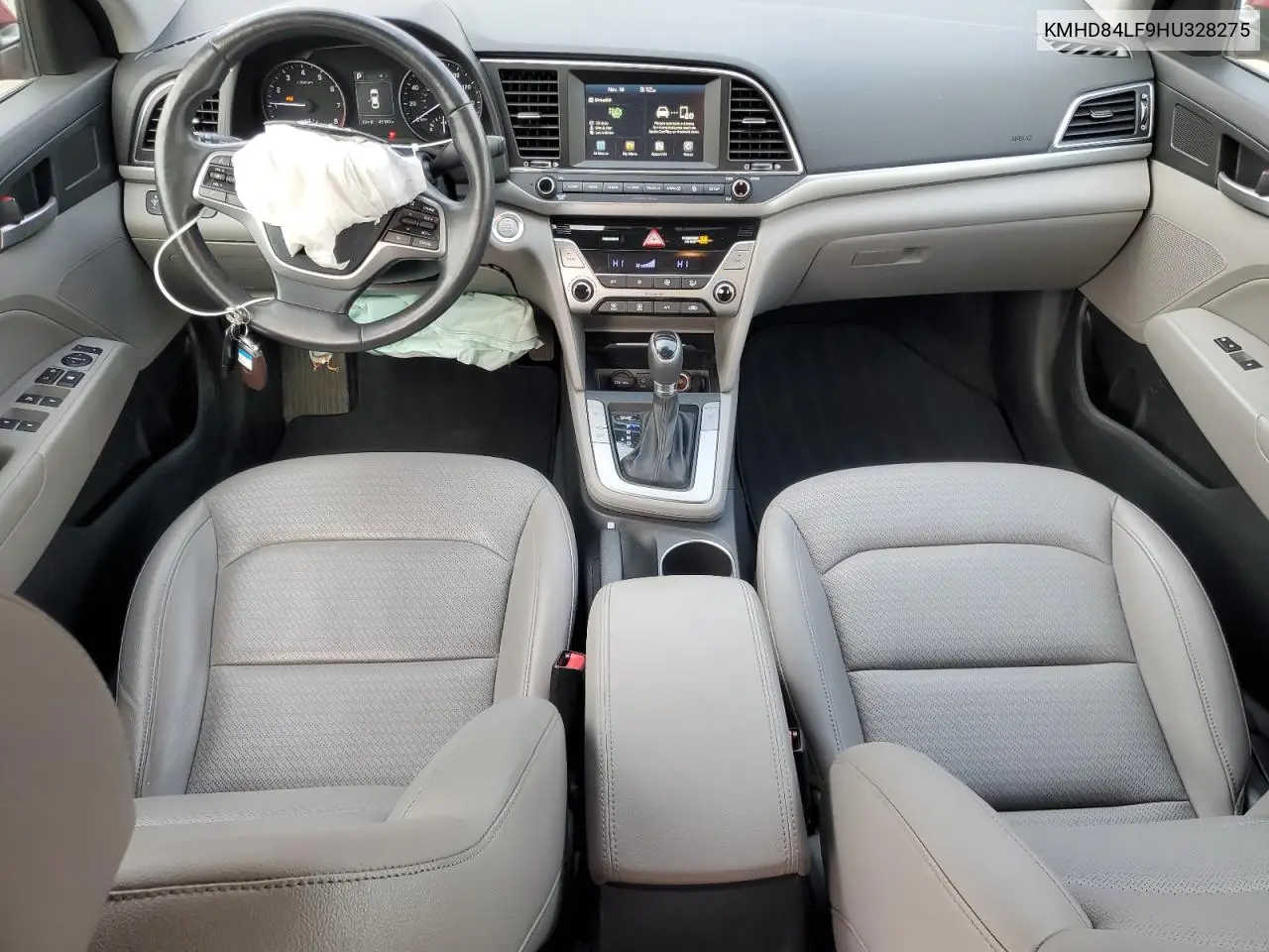 KMHD84LF9HU328275 2017 Hyundai Elantra Se