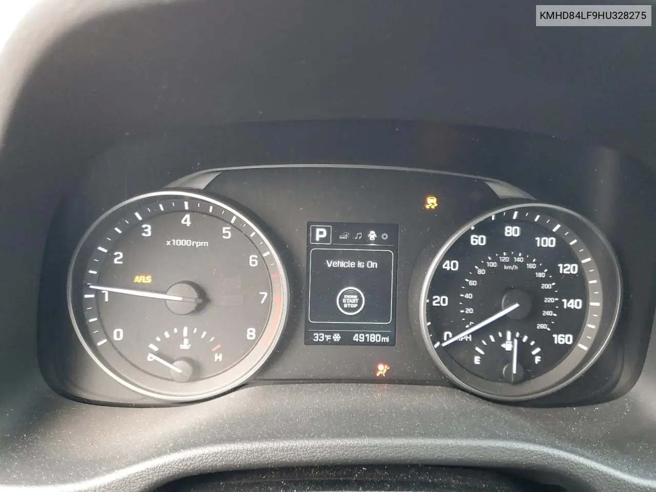 KMHD84LF9HU328275 2017 Hyundai Elantra Se