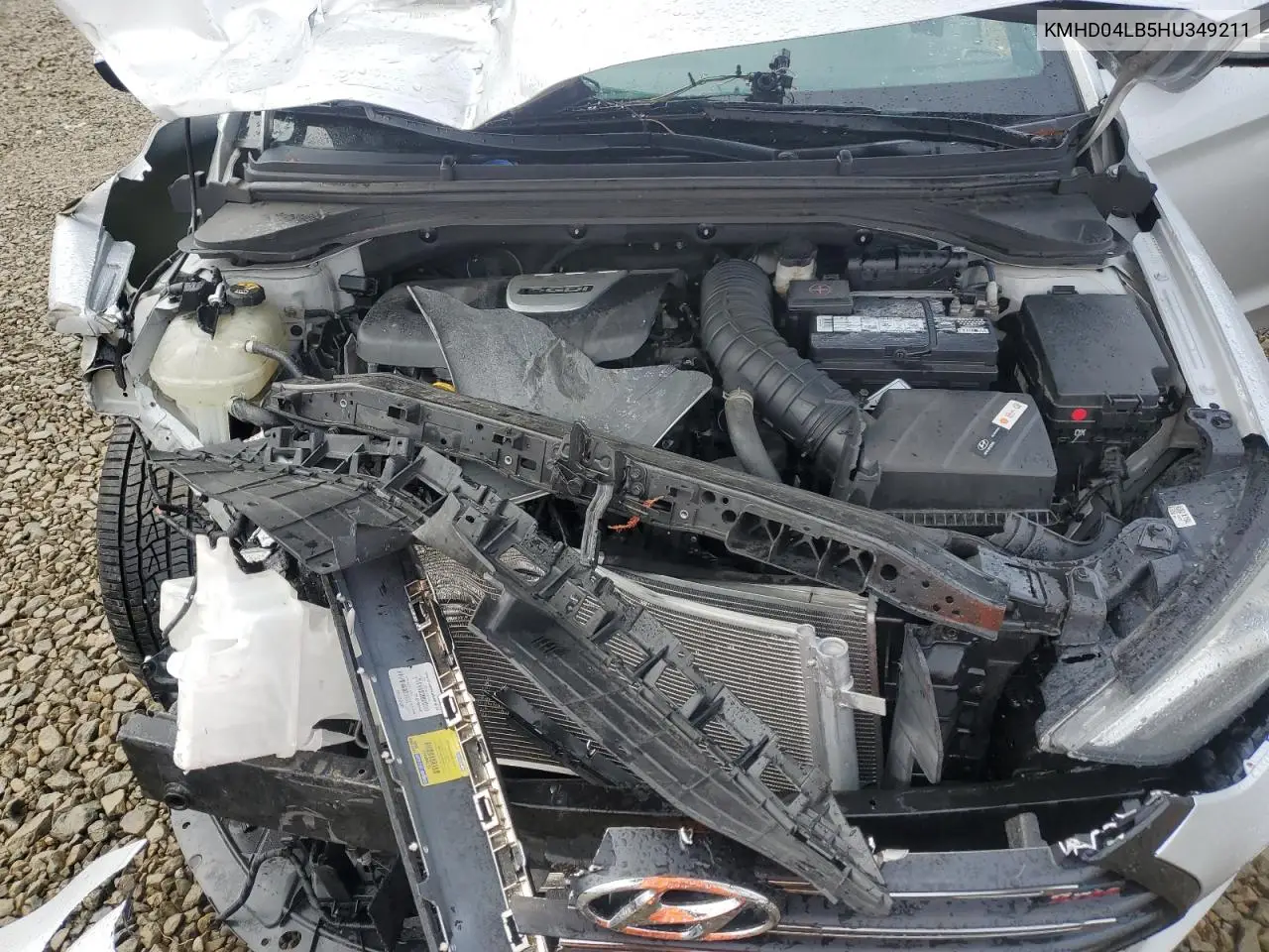 KMHD04LB5HU349211 2017 Hyundai Elantra Sport