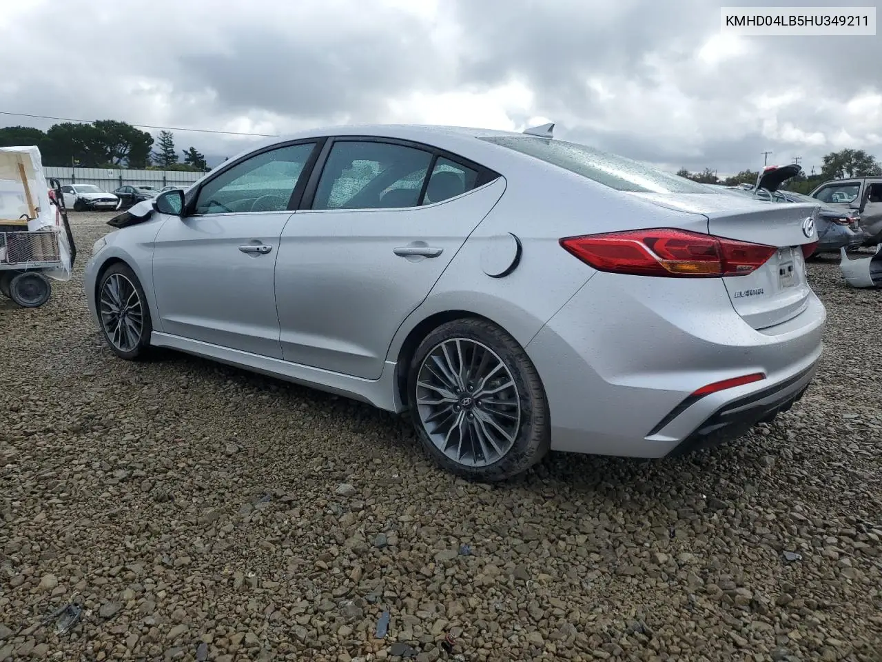 KMHD04LB5HU349211 2017 Hyundai Elantra Sport