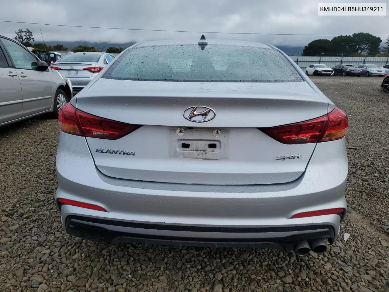 KMHD04LB5HU349211 2017 Hyundai Elantra Sport