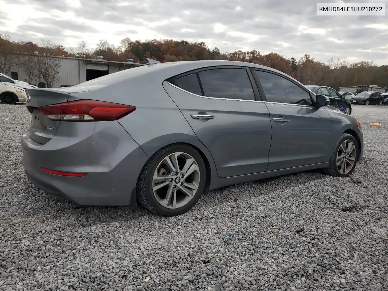 KMHD84LF5HU210272 2017 Hyundai Elantra Se