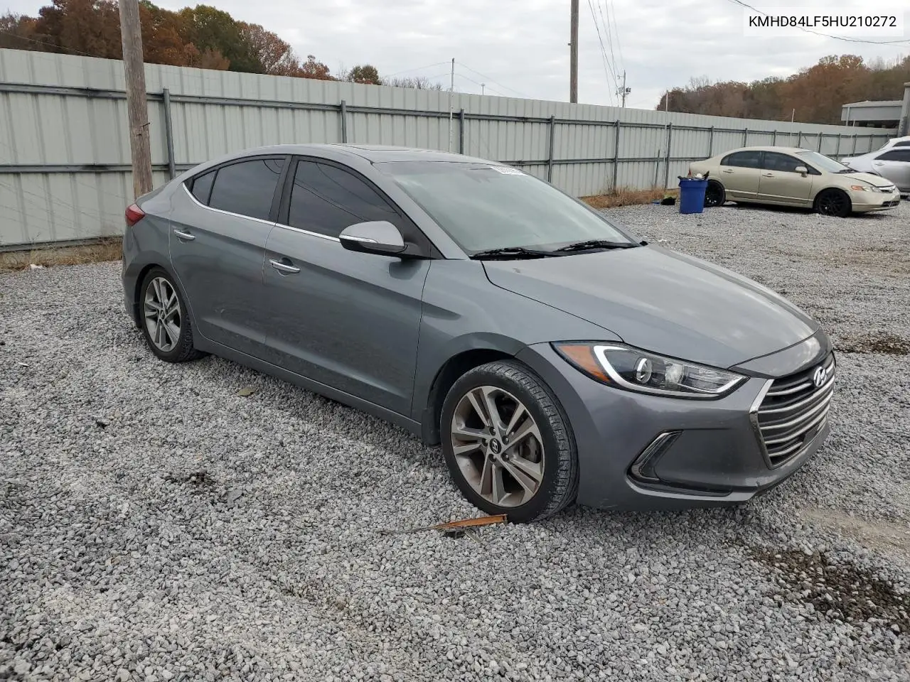 KMHD84LF5HU210272 2017 Hyundai Elantra Se