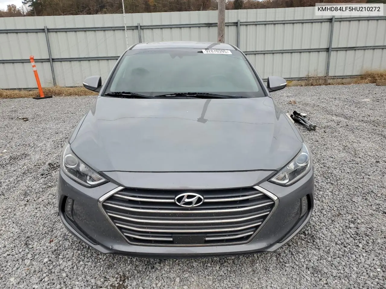 KMHD84LF5HU210272 2017 Hyundai Elantra Se