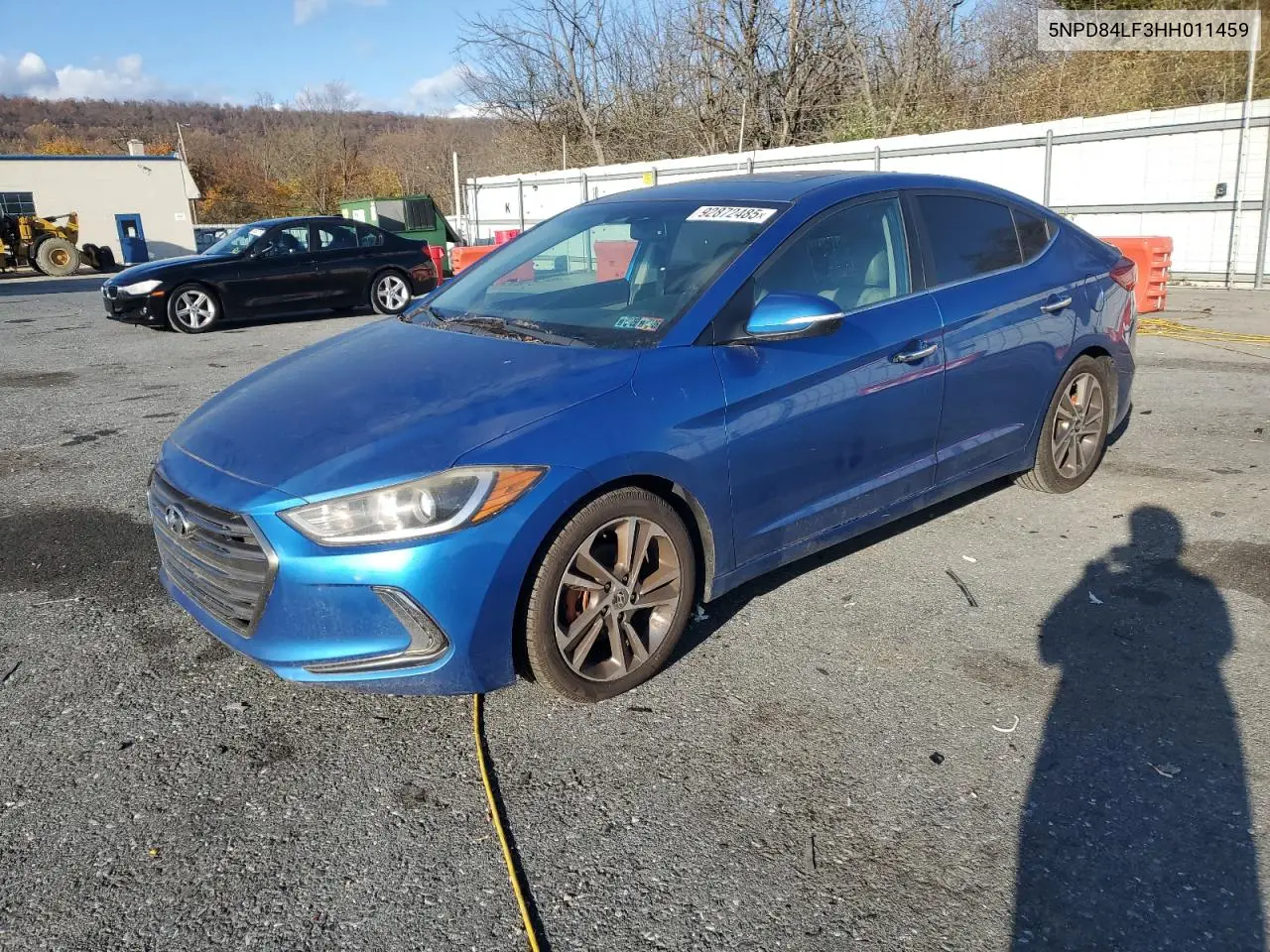 5NPD84LF3HH011459 2017 Hyundai Elantra Se