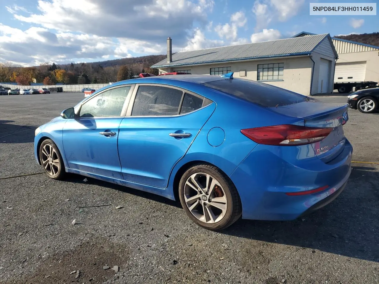 5NPD84LF3HH011459 2017 Hyundai Elantra Se