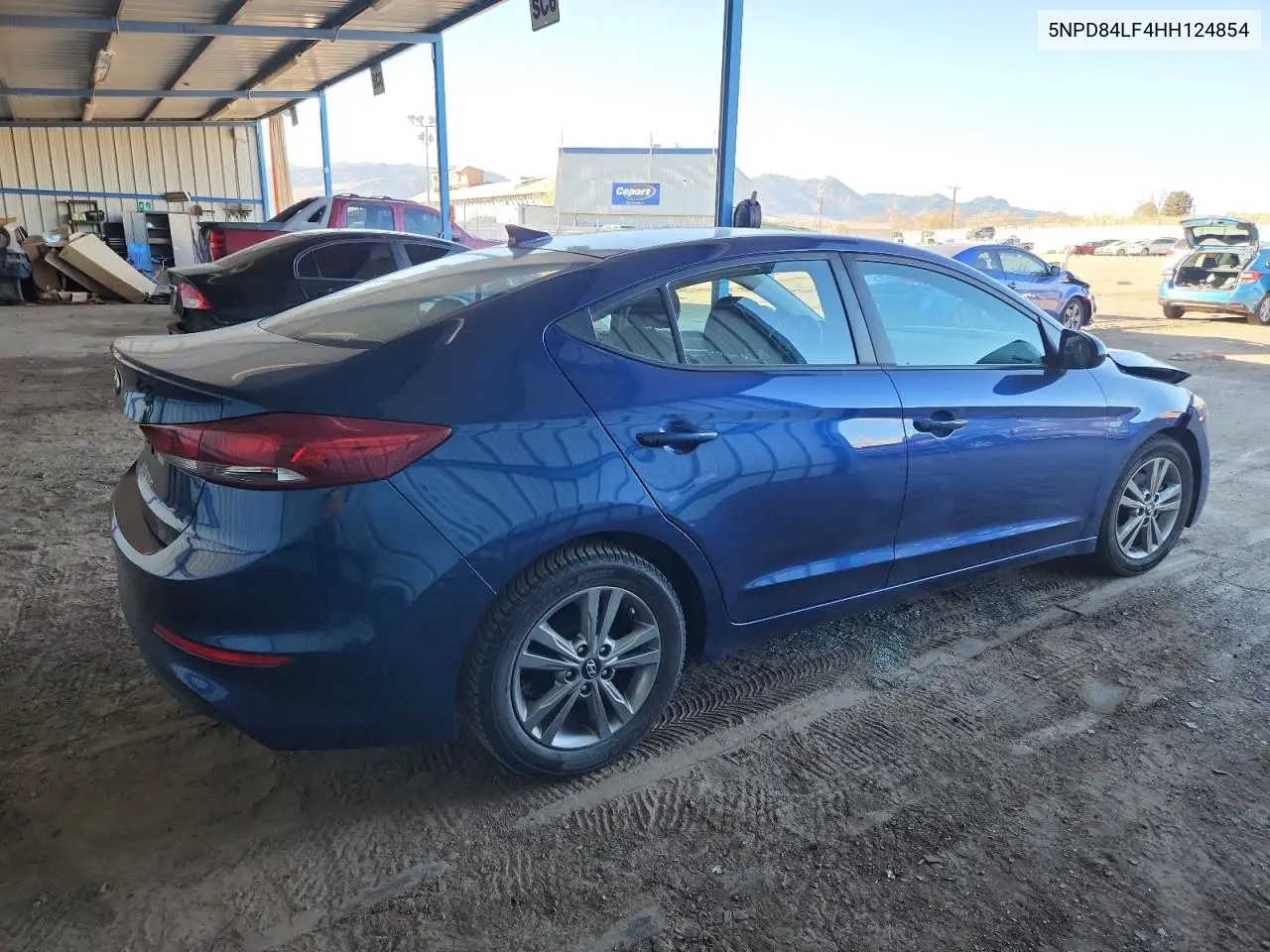 5NPD84LF4HH124854 2017 Hyundai Elantra Se