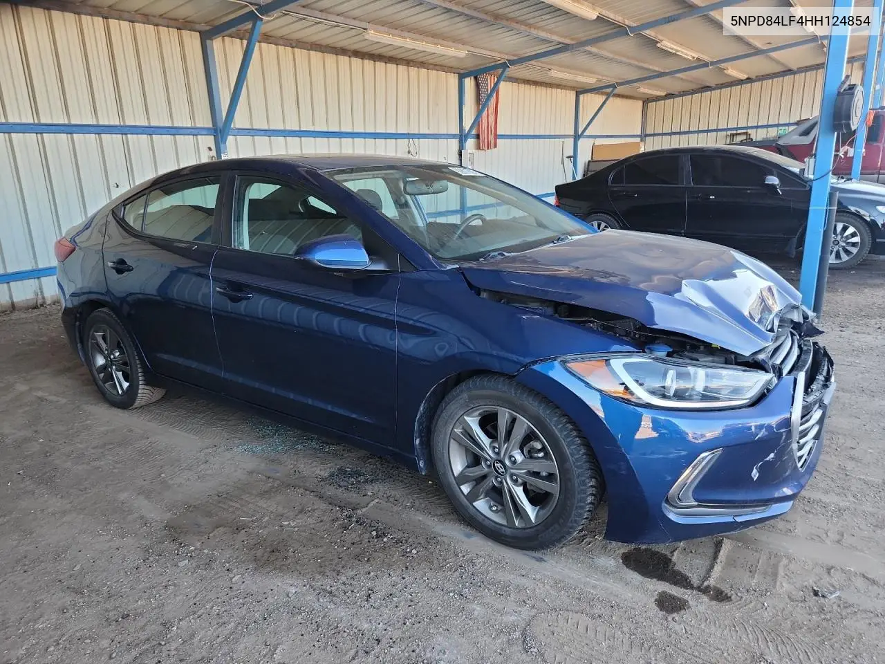 5NPD84LF4HH124854 2017 Hyundai Elantra Se