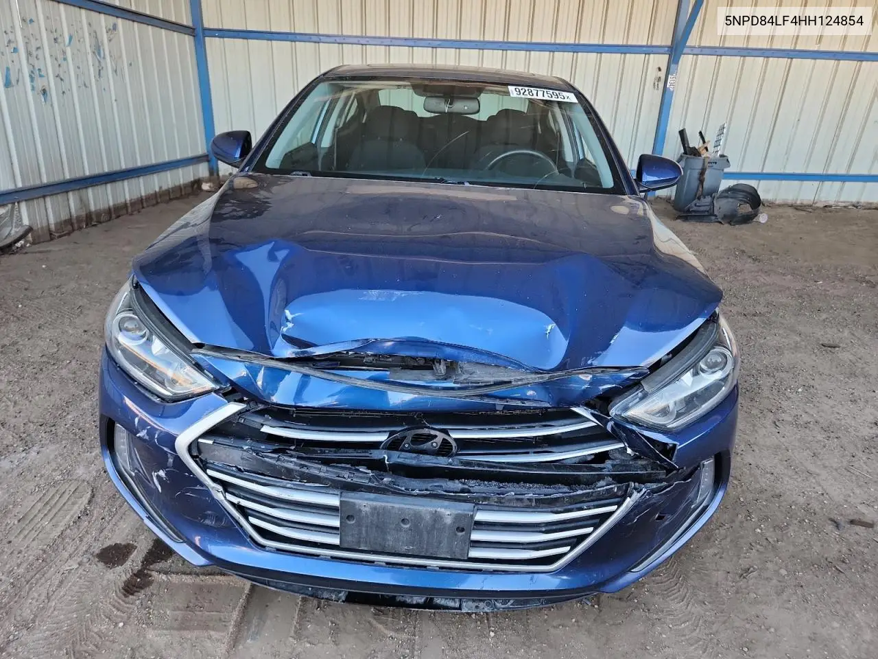 5NPD84LF4HH124854 2017 Hyundai Elantra Se