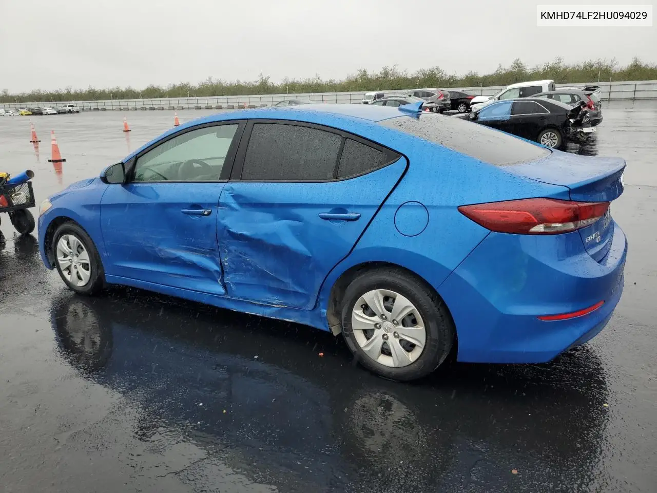 KMHD74LF2HU094029 2017 Hyundai Elantra Se