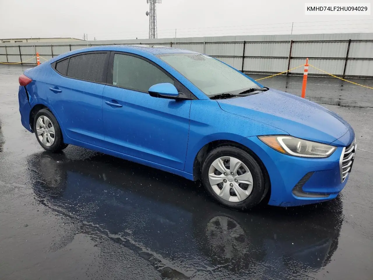 KMHD74LF2HU094029 2017 Hyundai Elantra Se