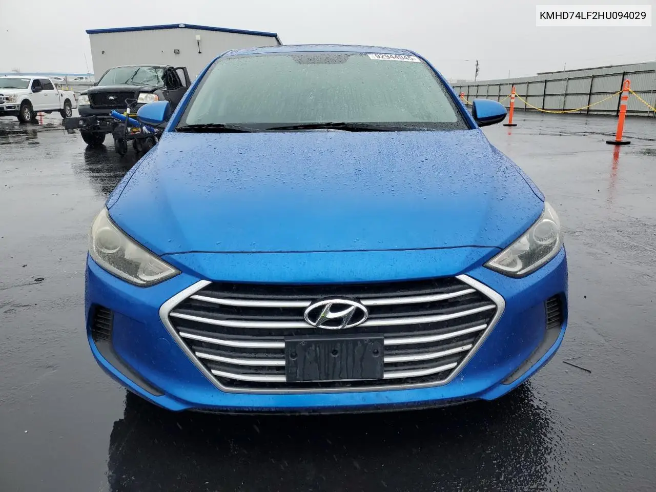 KMHD74LF2HU094029 2017 Hyundai Elantra Se