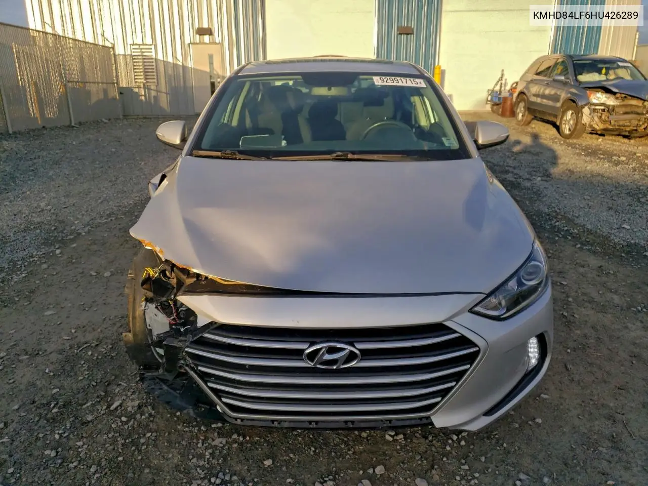 KMHD84LF6HU426289 2017 Hyundai Elantra Se